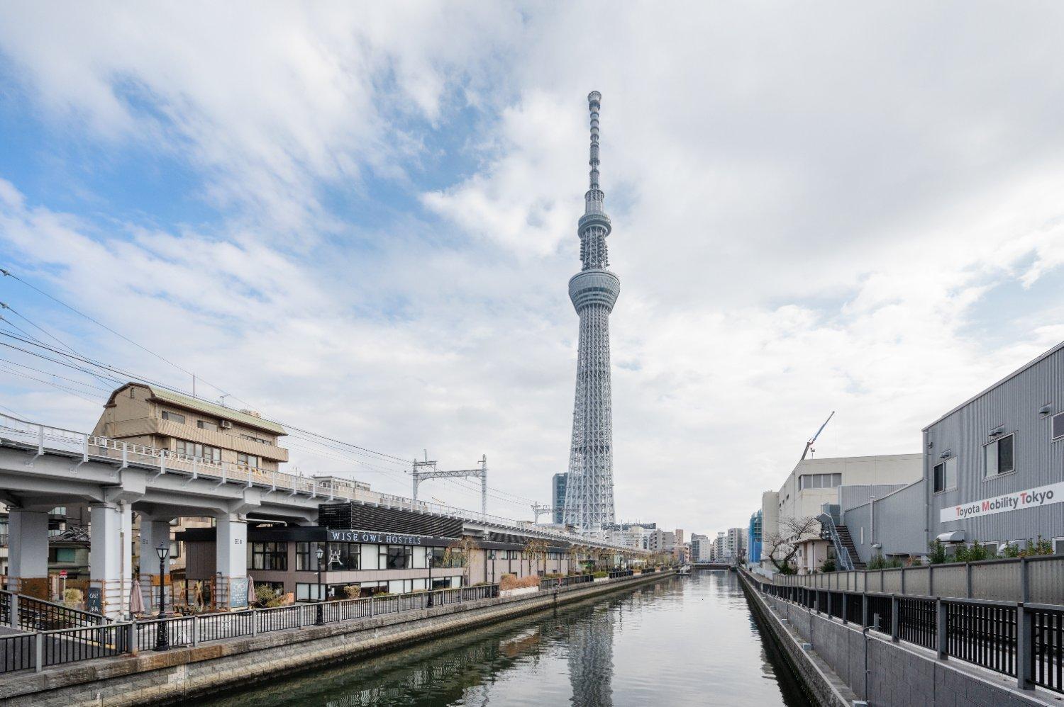 Appartamento Park Axis Azumabashi Tokyo Esterno foto