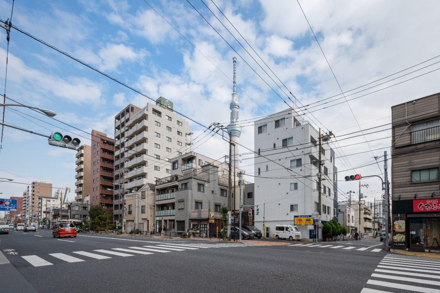 Appartamento Park Axis Azumabashi Tokyo Esterno foto